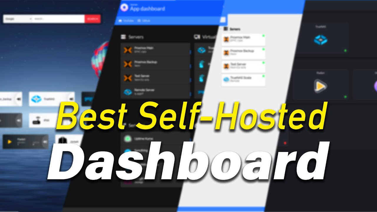 Which Self-Hosted Dashboard is Right For You??