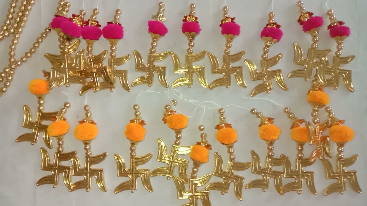 Toran design, Bandhanwar design, Diwali decoration ideas,Rupal creations