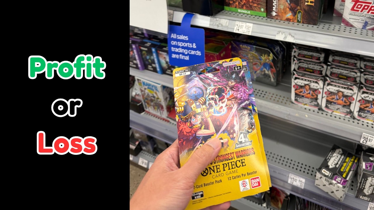One Piece OP17 &mdash; Бустеры &laquo;The World's Strongest Warriors&raquo; из Walmart: прибыль или убыток?