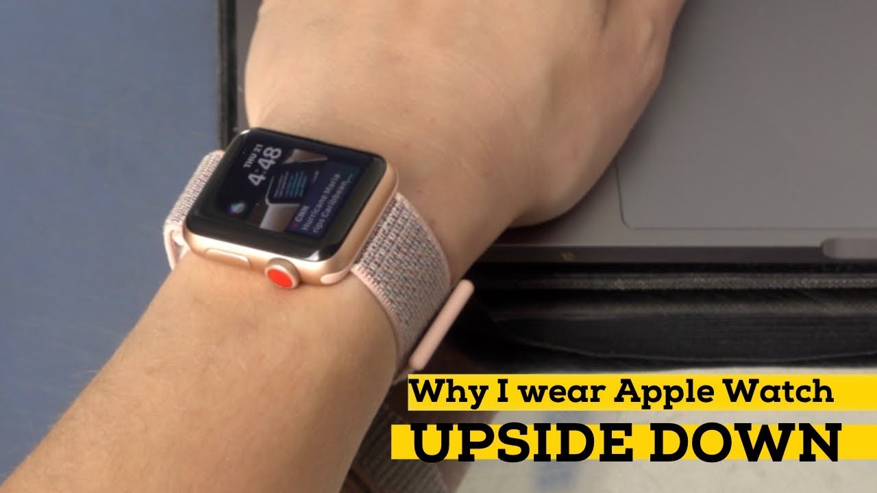 Почему я ношу Apple Watch вверх ногами — и мне это нравится [iMore]