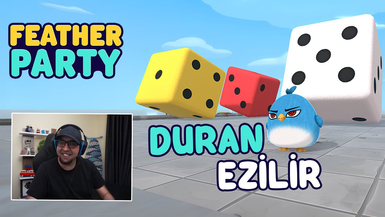 Arkana Bakmadan Ka&ccedil;! Masa Oyunu - Feather Party #20