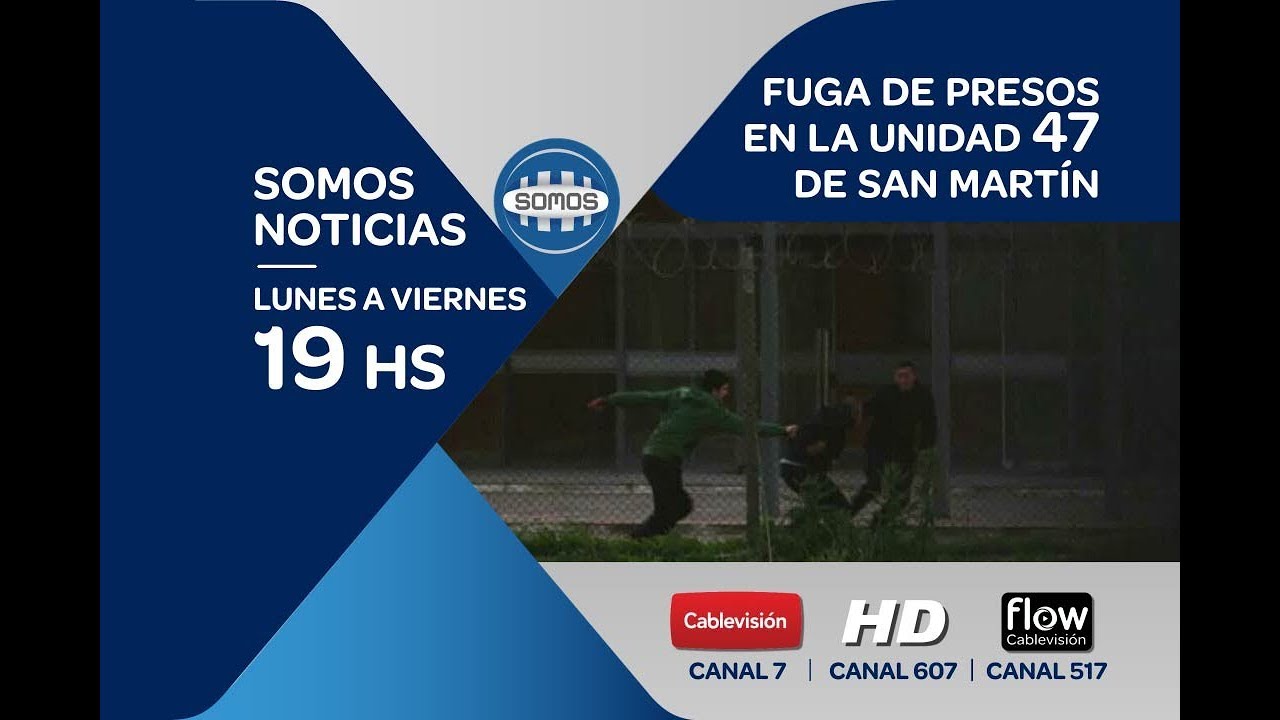 FUGA DE PRESOS EN LA UNIDAD 47 DE SAN MARTÍN