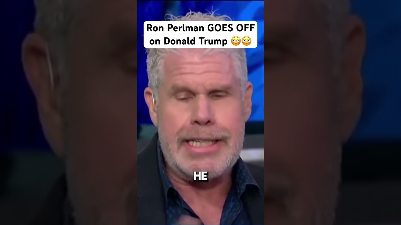 Ron Perlman GOES OFF on Trump #election #politics #kamalaharris #trump #ronperlman