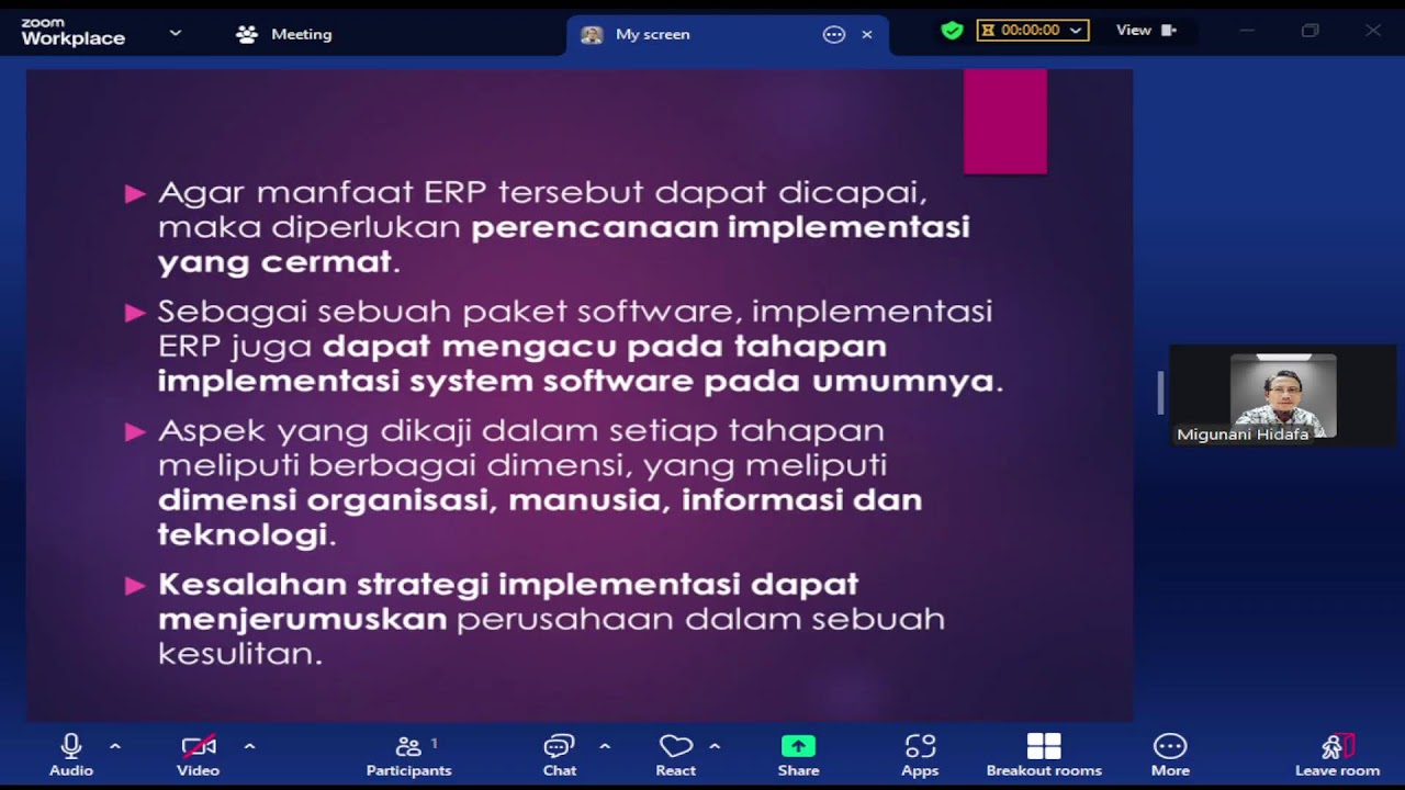 Enterprise Resource Planning || Kontra dan Pengantar ERP