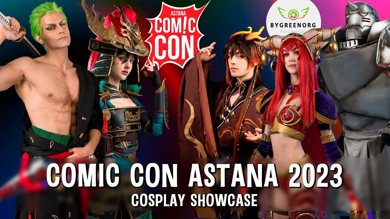 Comic Con Astana 2023 - Cosplay Showcase | Косплей (4K UHD)