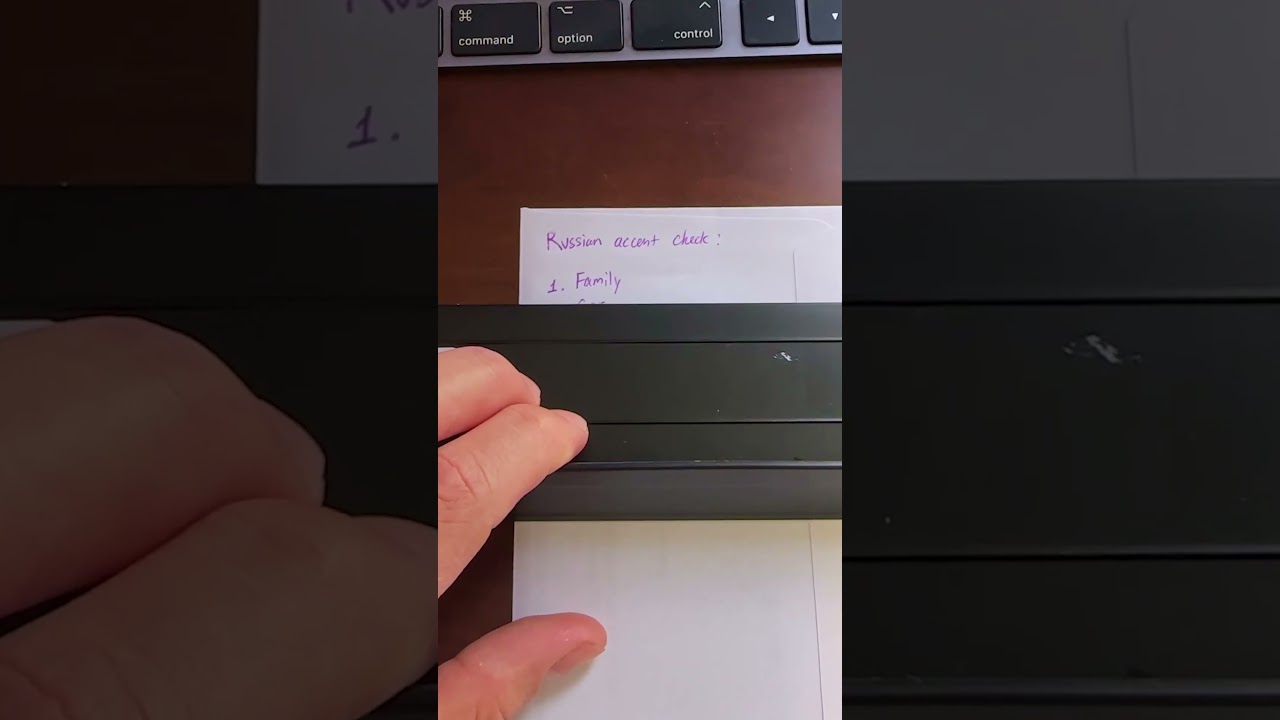 Russian accent check