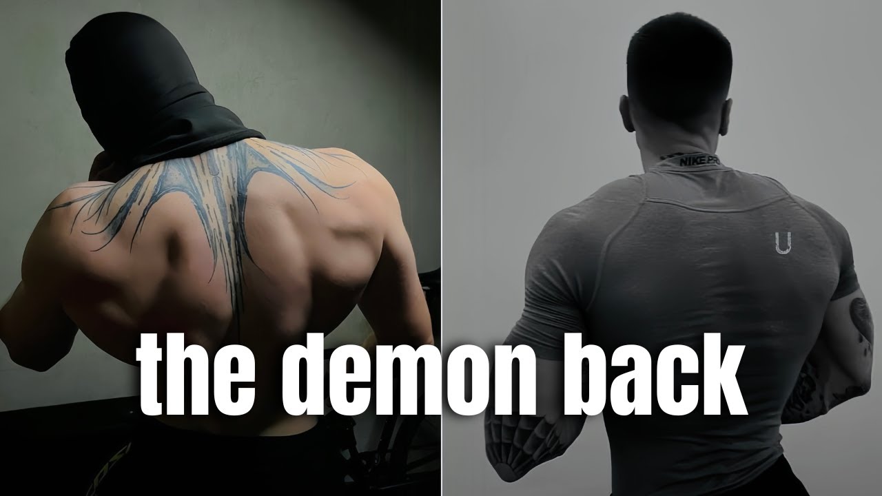 minimalist demon back training - do this
