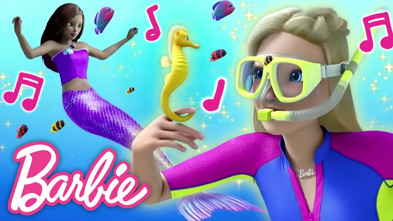 Barbie Dolphin Magic & Barbie Mermaid Power Songs!