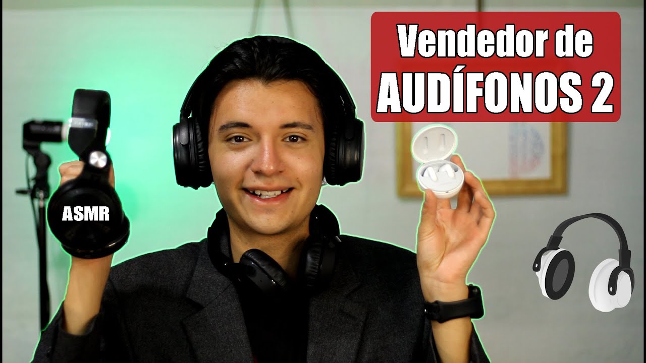 Vendedor de Audífonos 2 🎧 ¡El Mejor Roleplay para DORMIR! 🤤 - 3D Sound Binaural - Night ASMR