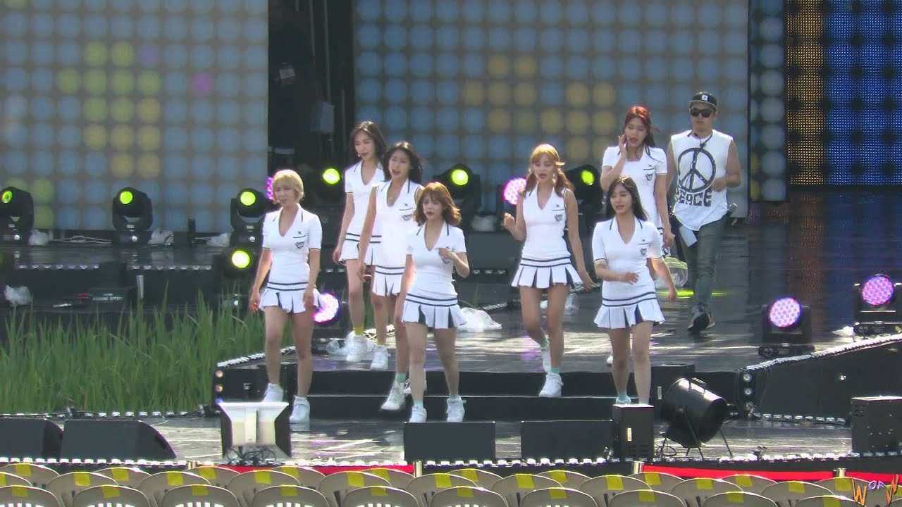 2015.08.13 AOA - 심쿵해 드라이리어설  2015 DMZ 평화콘서트
