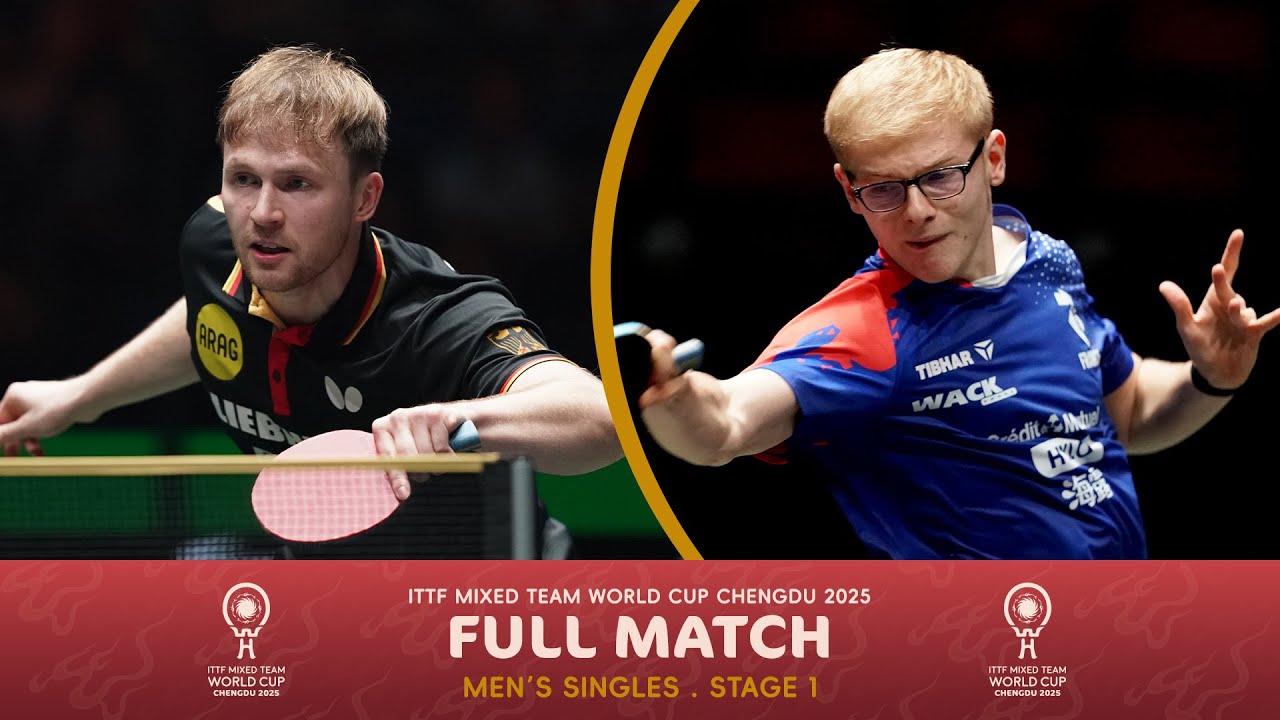 FULL MATCH | Benedikt Duda vs Felix Lebrun | ITTF Mixed Team World Cup 2025 (Stage 1)
