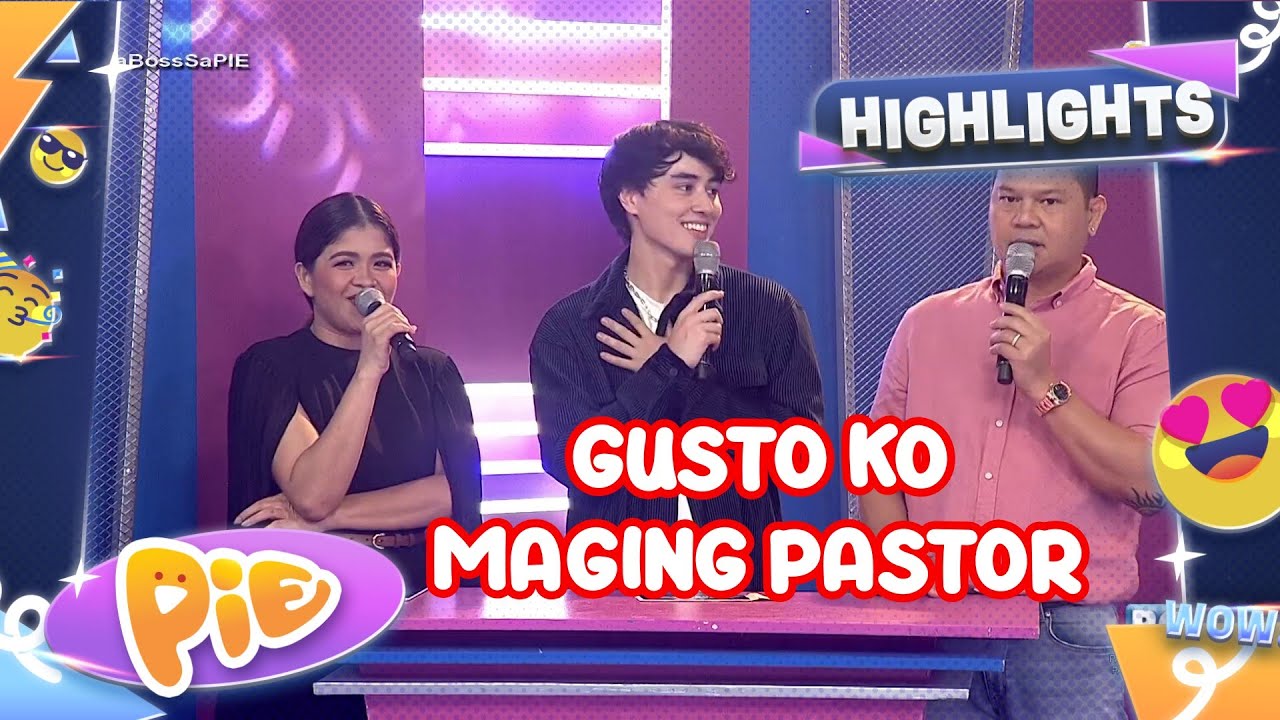 Edward Barber, bukod sa pag a-artista gusto rin matupad ang pangarap na maging pastor | PIE Channel