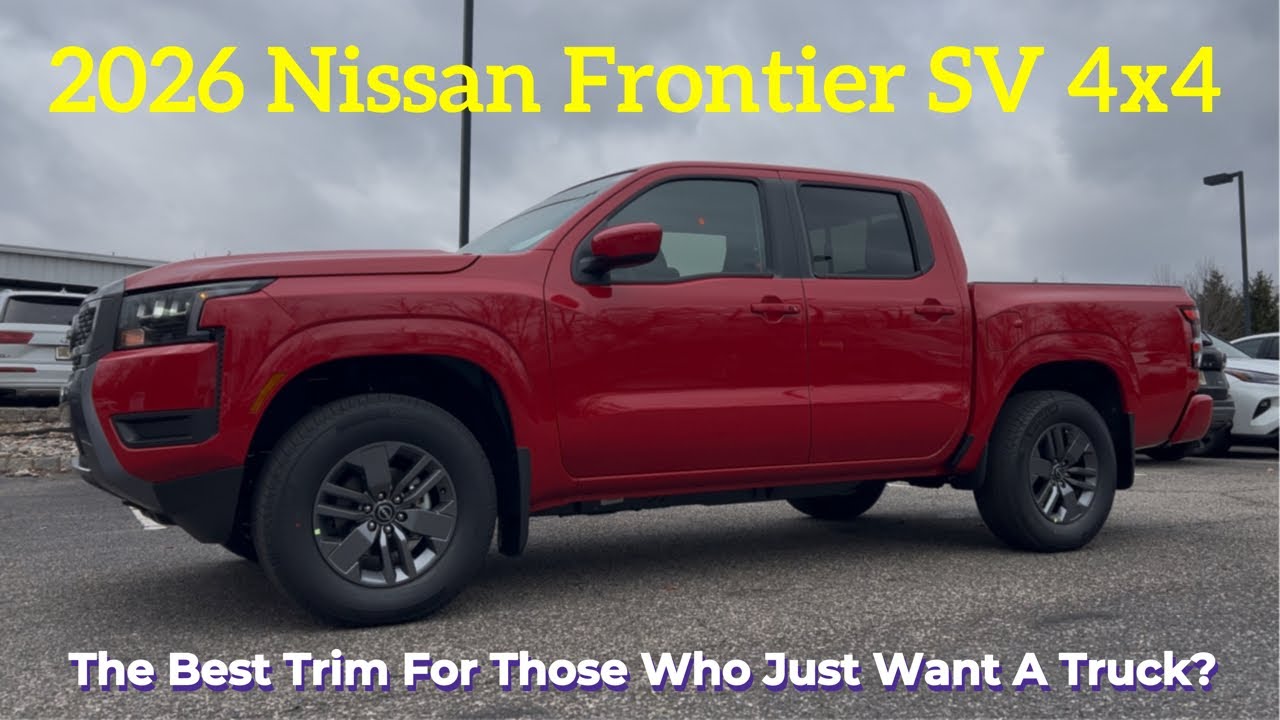 Nissan Frontier SV 4x4 2026 года: ЛУЧШИЙ грузовик 4x4 за свои деньги?