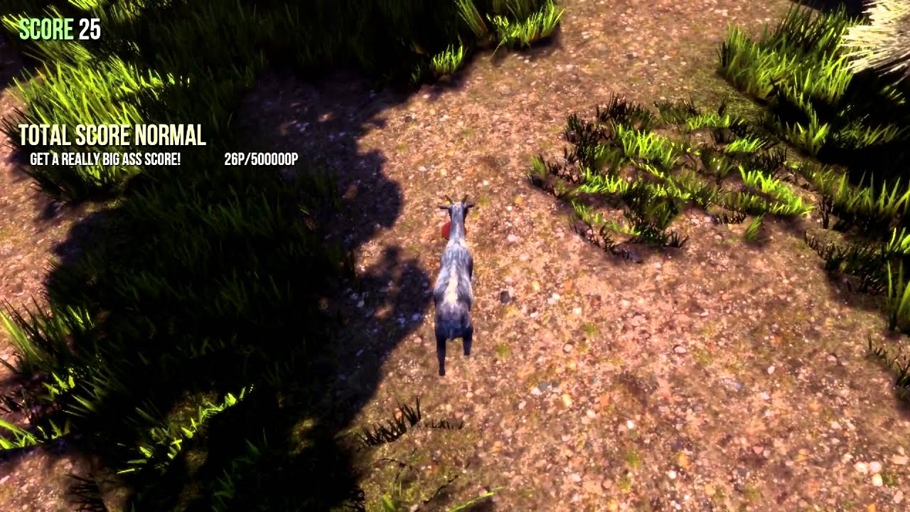 Goat Simulator - How to Unlock the Ostrich and Giraffe