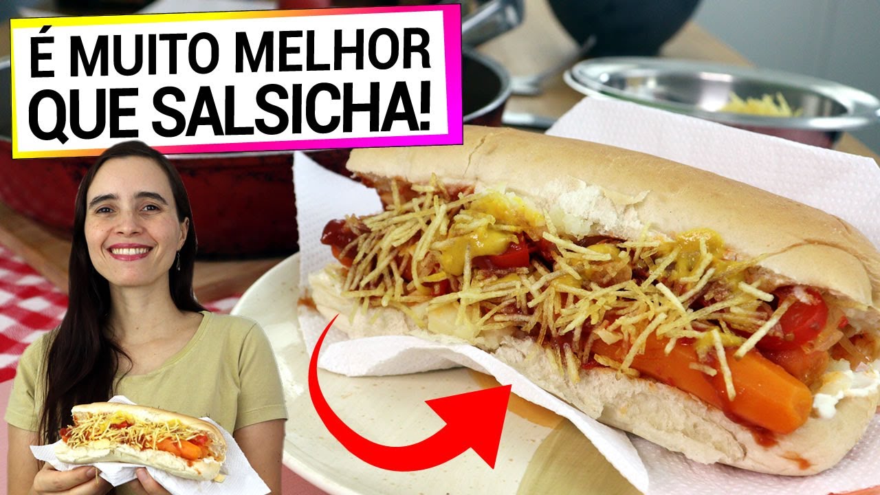 MELHOR QUE CARNE, ESTA SALSICHA É O SEGREDO PRA MAIS SAÚDE! FÁCIL, NÃO COMPRE MAIS NO MERCADO!