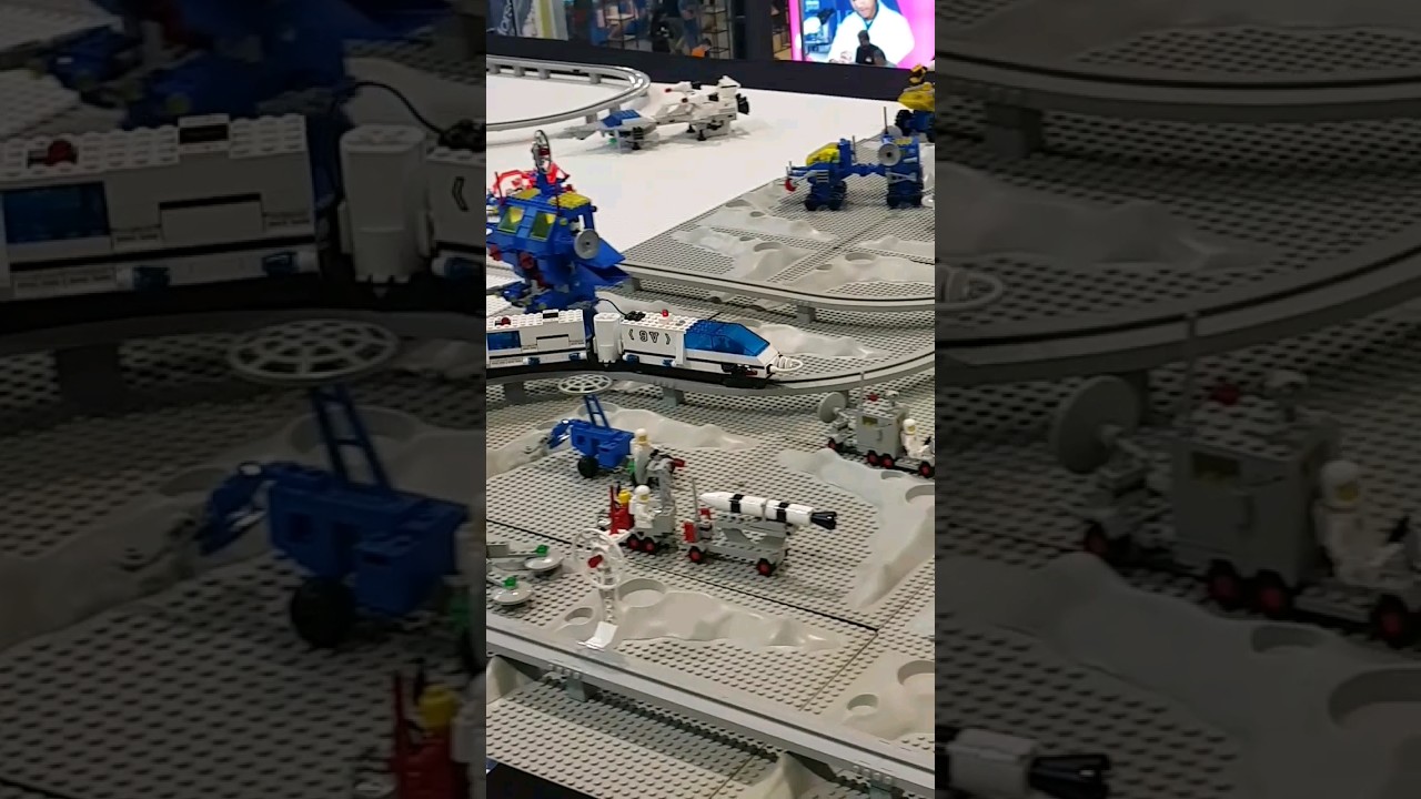 LEGO Space Weltraum 80ger Messe Stuttgart  