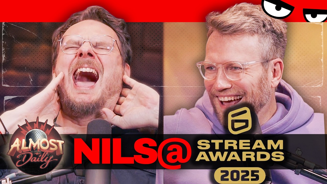 Aufregung & Eddy-Neid - Nils geht auf die STREAM AWARDS 2025 | Almost Daily