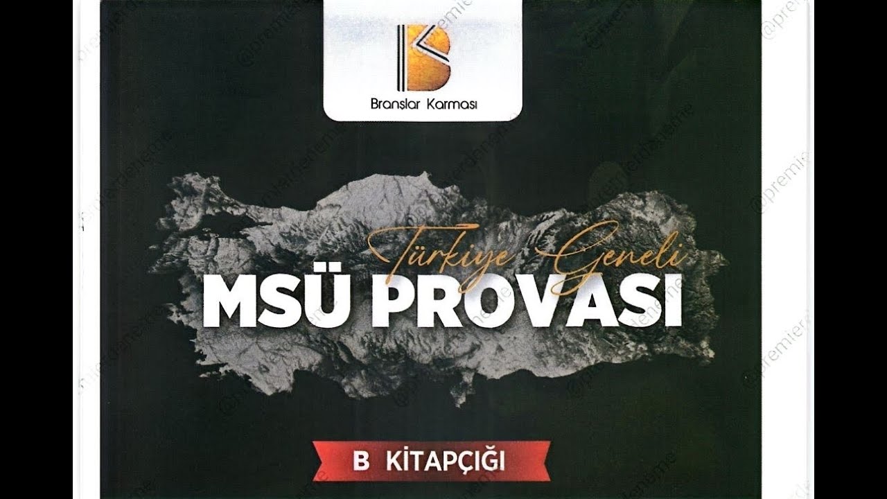 Branşlar Karması TG MSÜ Geometri çözümleri 2026-1*