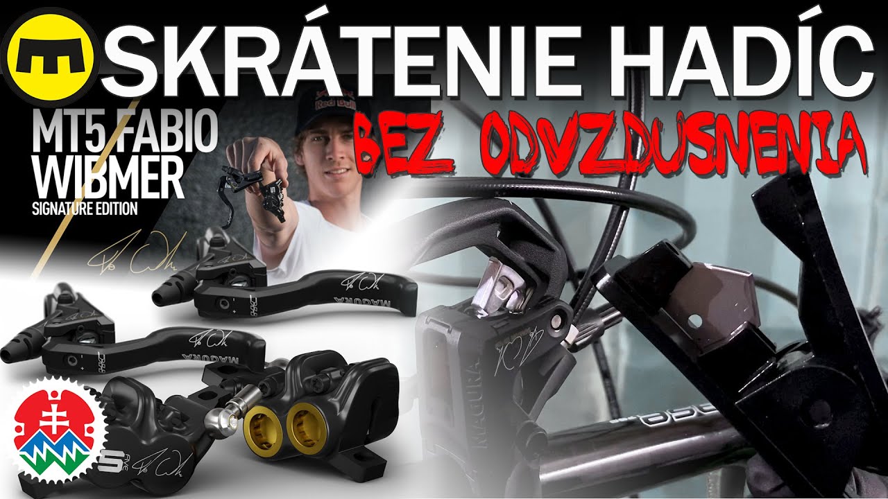 MAGURA MT5 Fabio Wibmer UNBOXING & Ako skrátiť hadicu bez odvzdušňovania  @SlovakBikeparks
