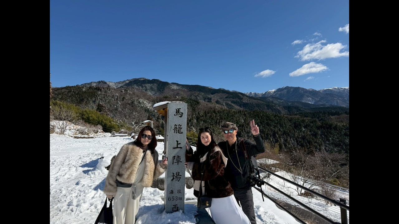 長野縣。戶隱神社。馬籠宿