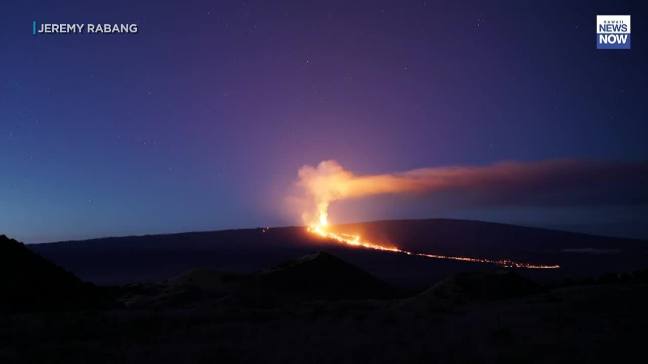 Viewer photos and videos capture dazzling glow from the Mauna Loa eruption