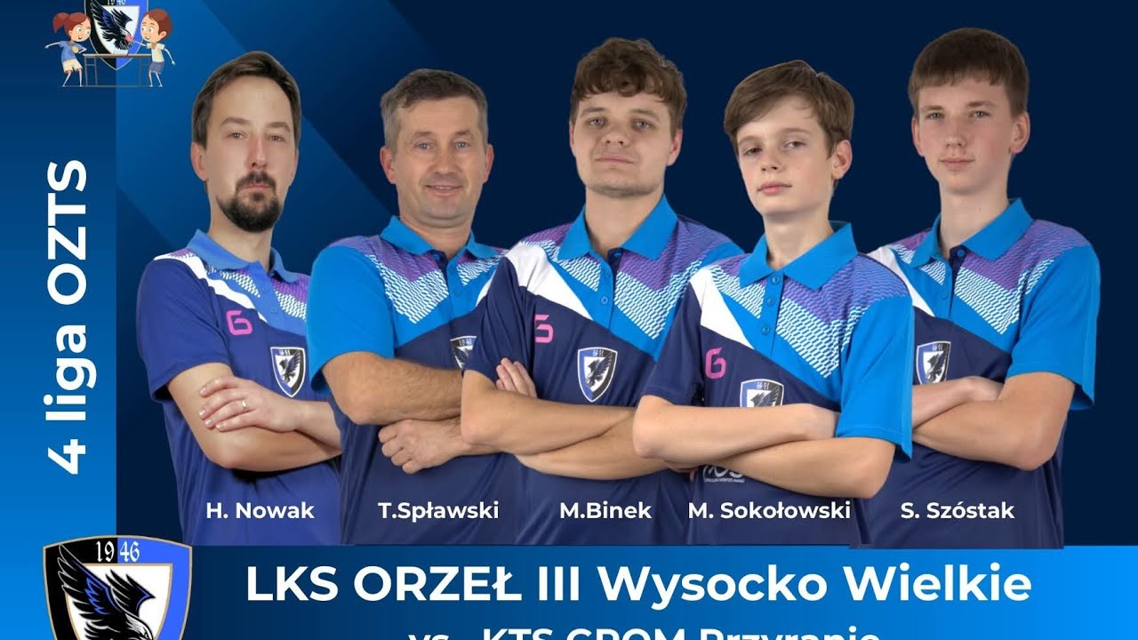 4 liga : LKS ORZEŁ III Wysocko Wielkie - KTS Grom Przyranie. 6.03.2026, wynik 3:10