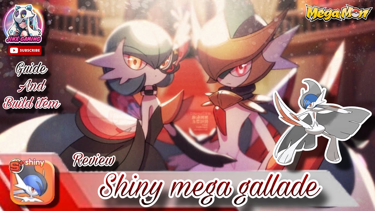 🔥Megamon🔥Shiny Mega Gallade | guide and Build item