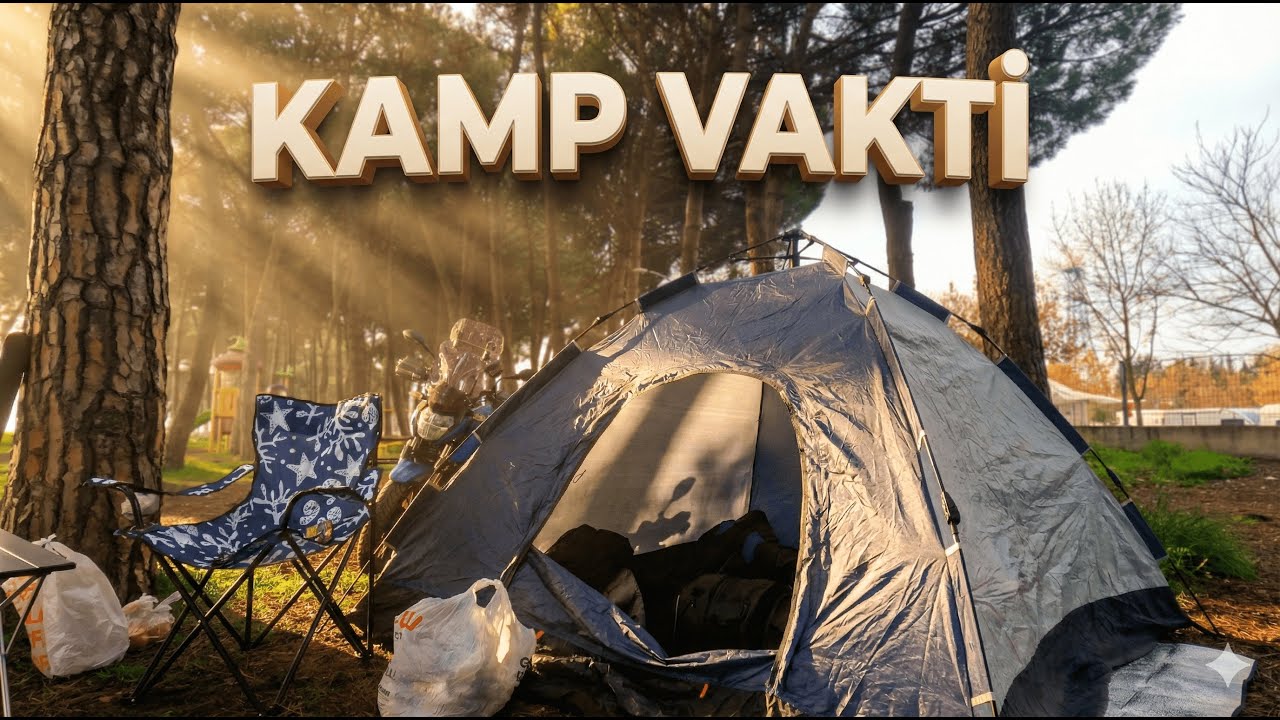TEK BAŞIMA KAMP ALANINDA KALDIM! - 200 CC UZUN YOLDA - S1, B22