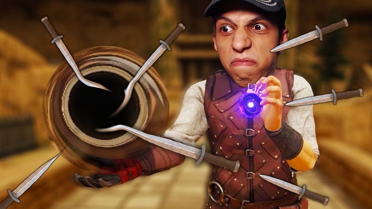 کشتن دشمنان نامسلمان با سیاه چاله 🤣😅 || Blade and Sorcery #3