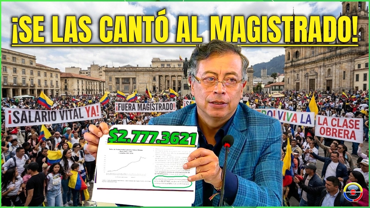 PETRO SE LAS CANTÓ CON CLASE AL MAGISTRADO QUE SUSPENDIÓ EL SALARIO VITAL - ASÍ SERÁ EL DECRETO👨🏻‍🏫