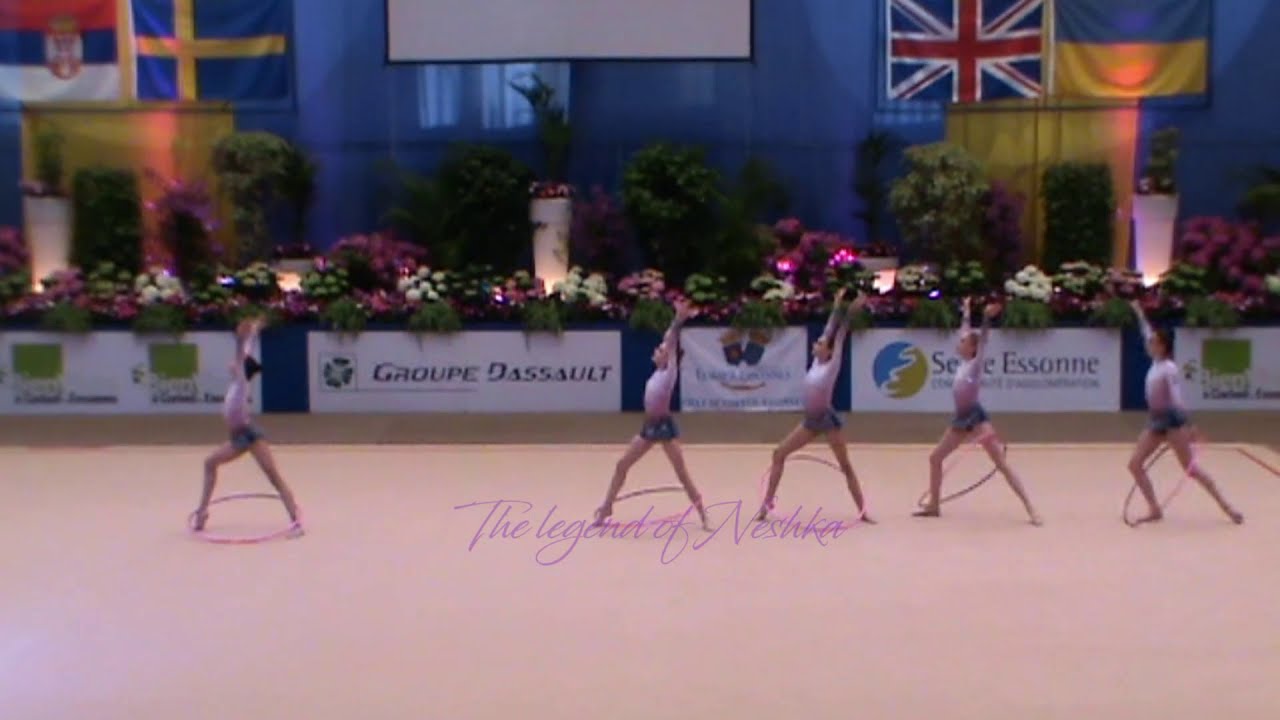 BULGARIA junior 5 hoops - 2014 Corbeil (Friday evening demo)