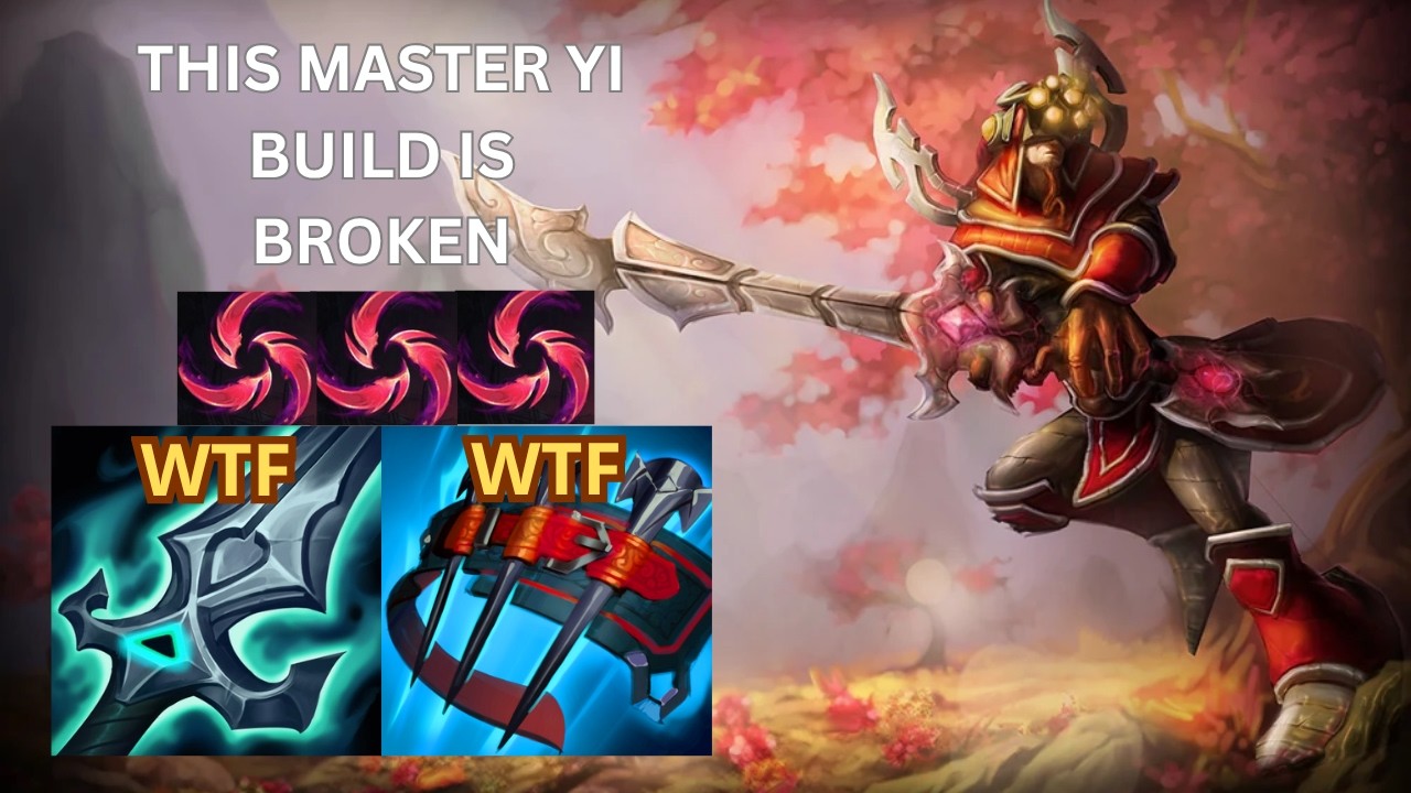 THIS MASTER YI BUILD IS BROKEN...