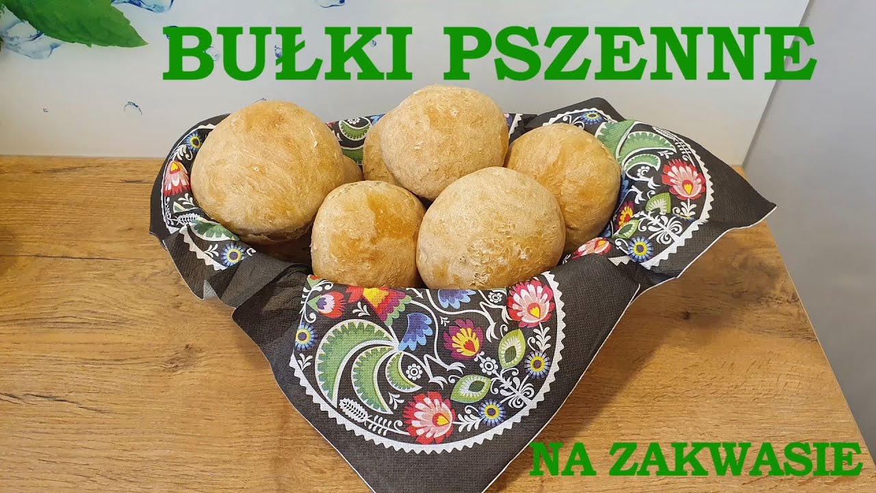 Bułki pszenne na zakwasie / agatabodkuchni