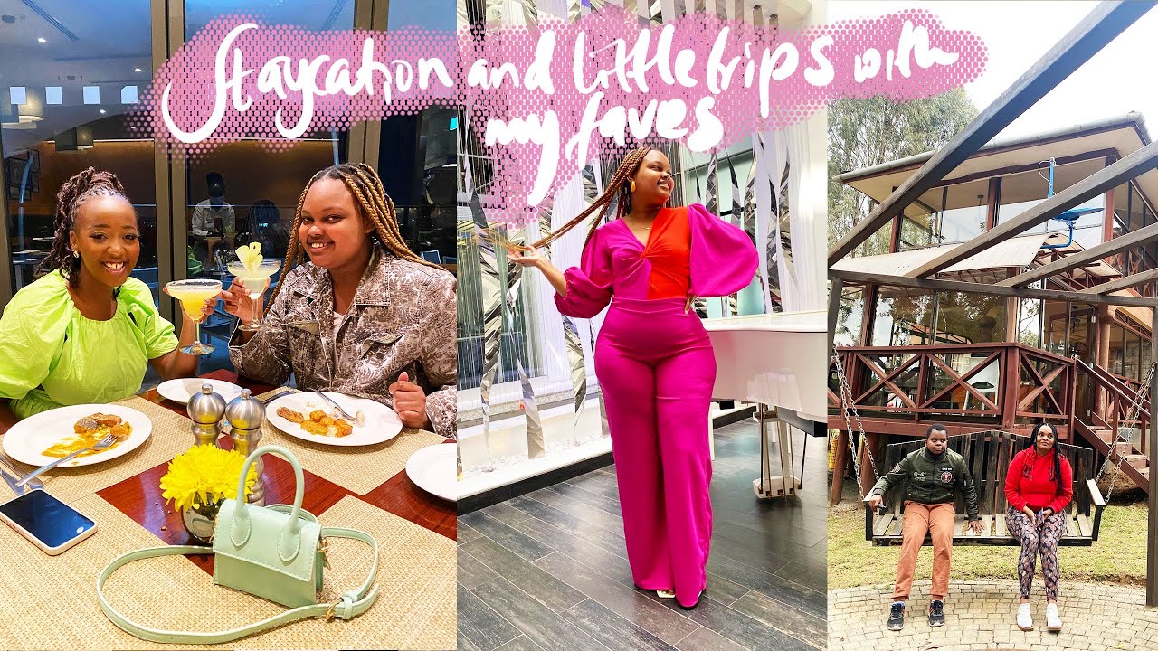VLOG: Family trip to Naivasha, Staycation with @stephanienganga , New Hair, Unboxings and more...