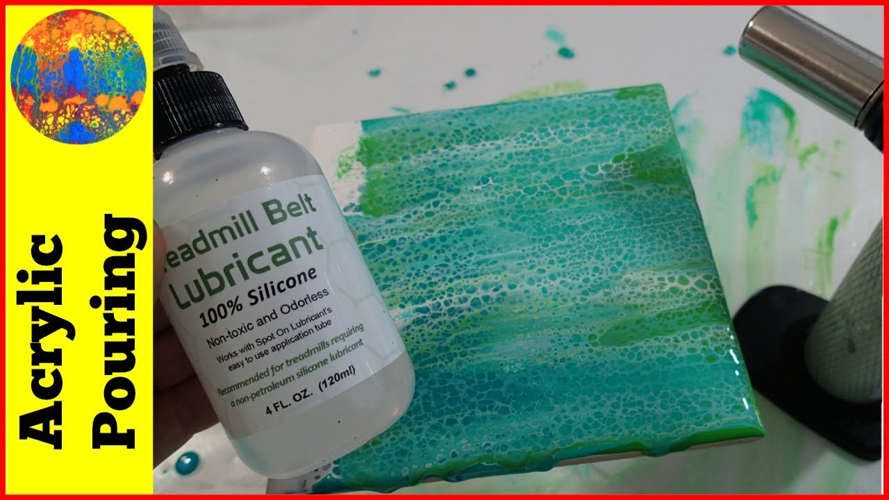 Acrylic Pouring Experiment: Should You Put Silicone in Your Swipe Color?