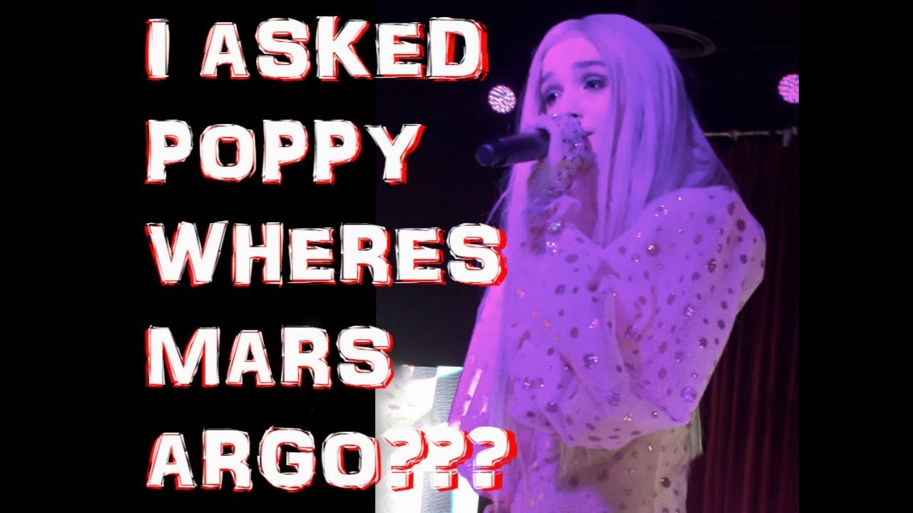 I ASKED POPPY WHERES MARS ARGO??? - poppy computer tour dallas texas