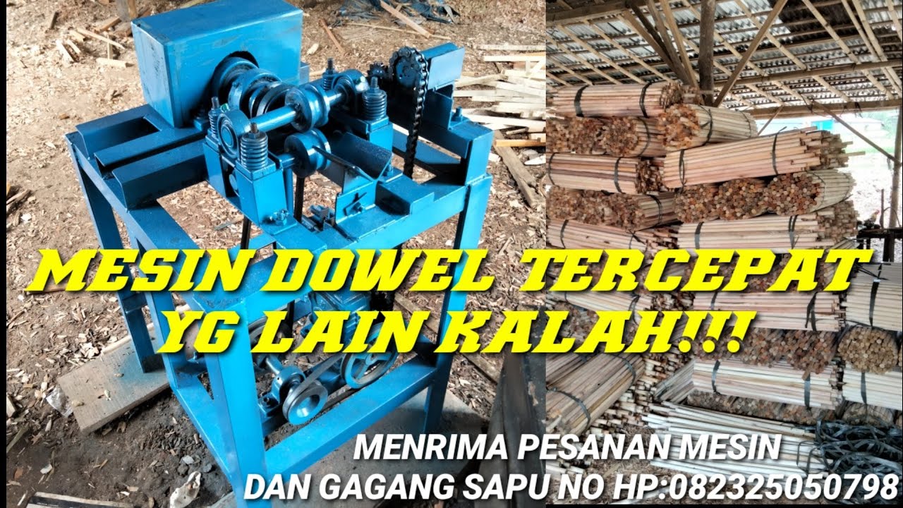 MESIN GAGANG SAPU TERCEPAT || HANYA ADA DI PEMALANG