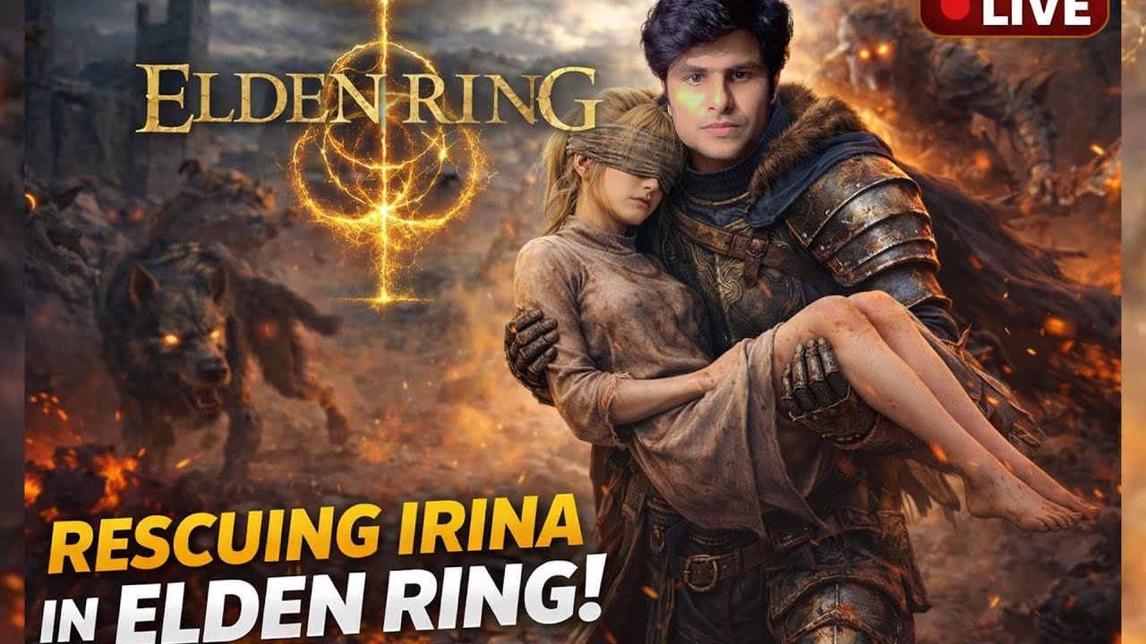 RESCUING IN GAME BADDIE ELDEN RING (ZAMN 🥵 IRINA SO FINE)