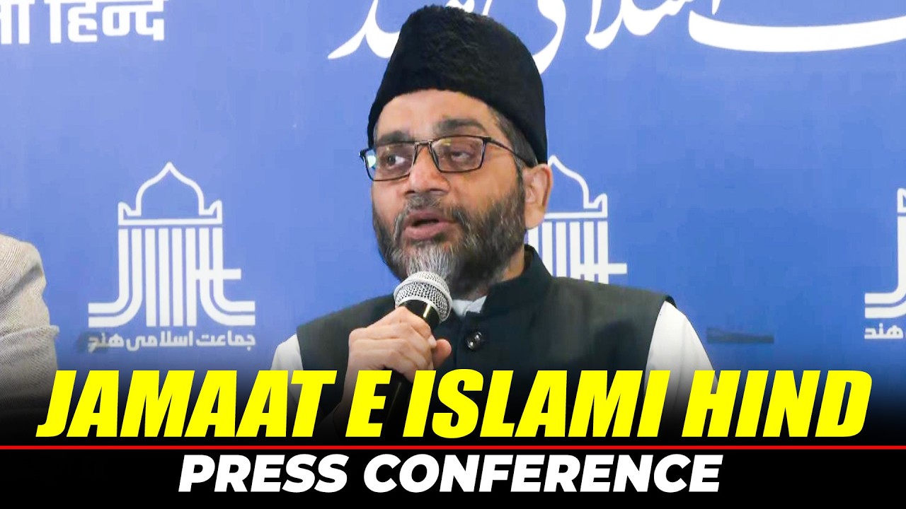 LIVE: Jamaat E Islami Hind holds Press Conference in New Delhi