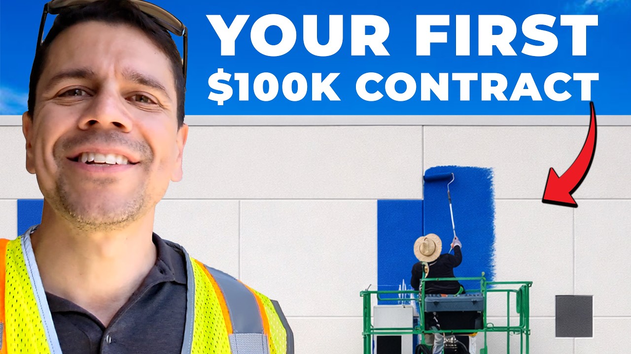 How To Land Your First Commercial Painting Contract (It's Easy)