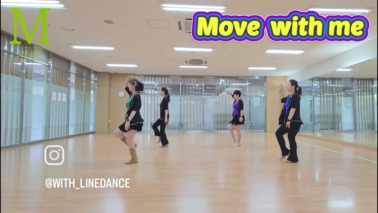 Move With Me Linedance/Improver WCS 초중급라인댄스/경희With라인댄스/민라인김포지부 
