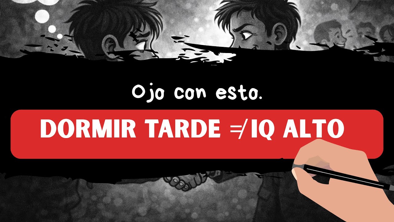Las personas que duermen hasta tarde tienden a tener un coeficiente intelectual más alto
