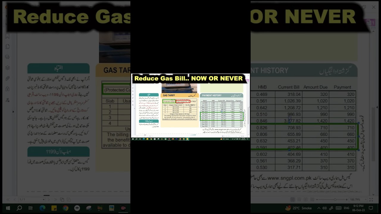 529. Low Gas Bill|Protected Category|Fixed Charges|Meter Rent|Hindi