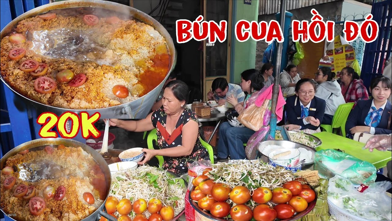 Qu&aacute;n b&uacute;n cua n&uacute;p hẻm, nấu theo kiểu hồi đ&oacute; ngon rẻ d&agrave;nh cho người lao động 