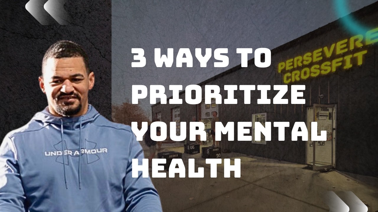 Nutrition Talk: 3 Simple Ways to Improve Your Mental Health (Movement, Nutrition & Mindset)