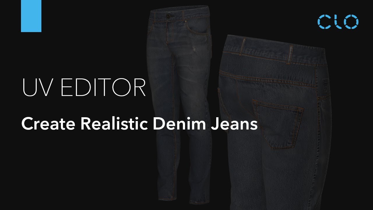 Create Realistic Denim Jeans in CLO