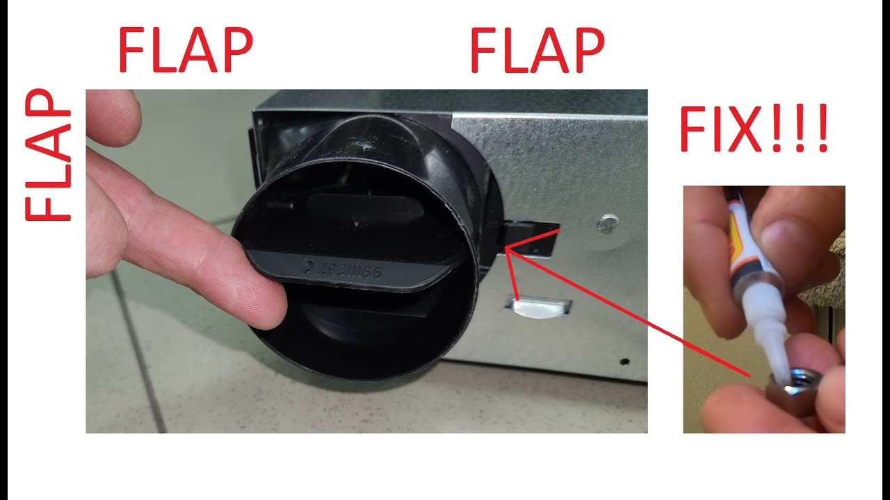Fix Bathroom Exhaust Fan Flapper Rattle During High Winds