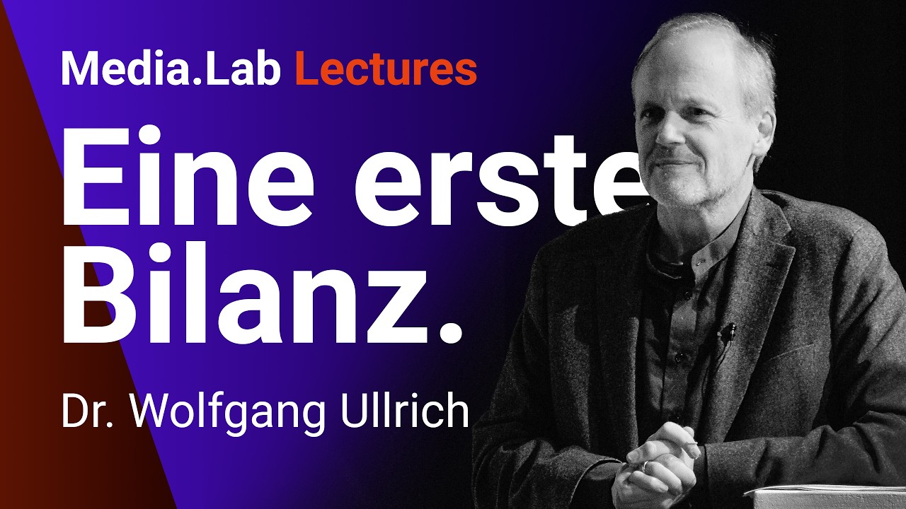 Wie haben die Sozialen Medien die Kunstwelt verändert? | Dr. Wolfgang Ullrich | Media.Lab Lectures