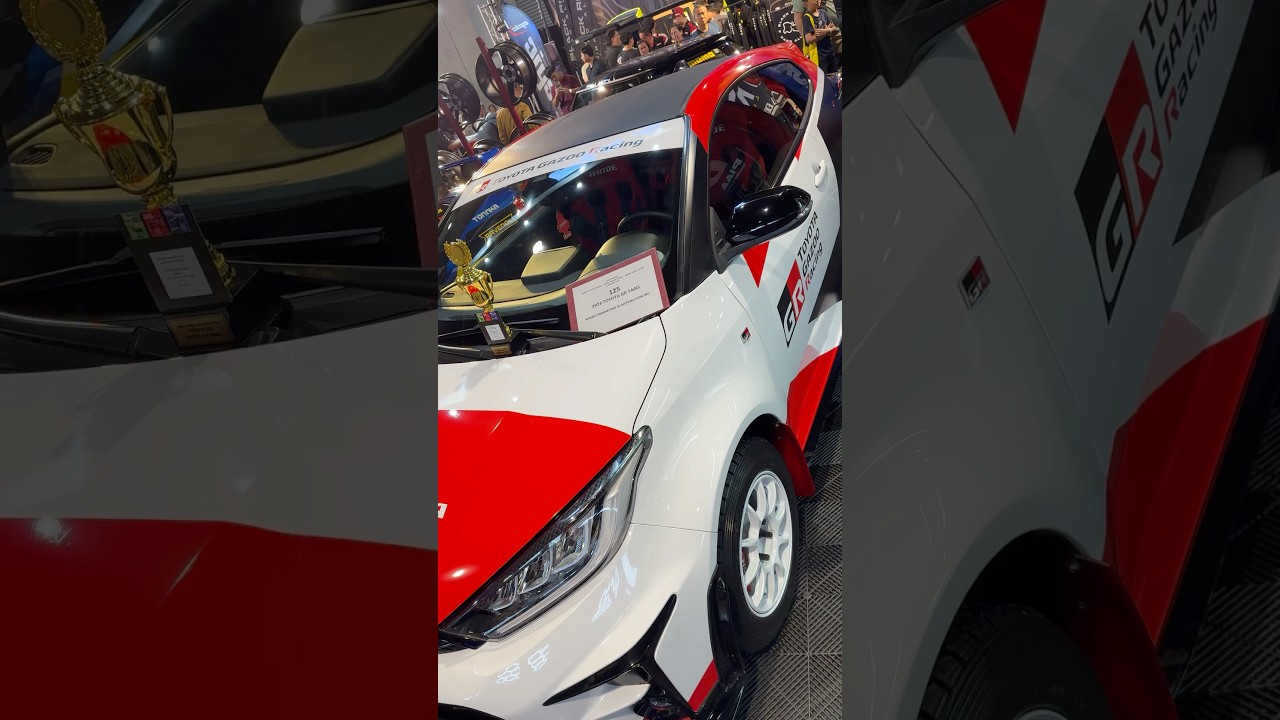 Toyota GR Yaris 2023 года, 29-й Манильский автосалон 2025 года, SMX, 16 ноября 2025 г.