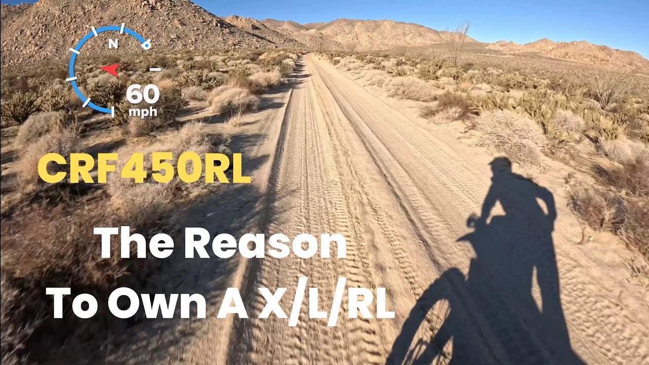 Crf450rl - CRF X/L/RL The Best Desert Bike Out There, Just Flowing Through The Desert, #dualsport 